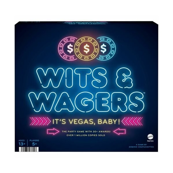 Mattel Board Game, Wits/Wagers, Vegas Edition MTTHHT91 - main